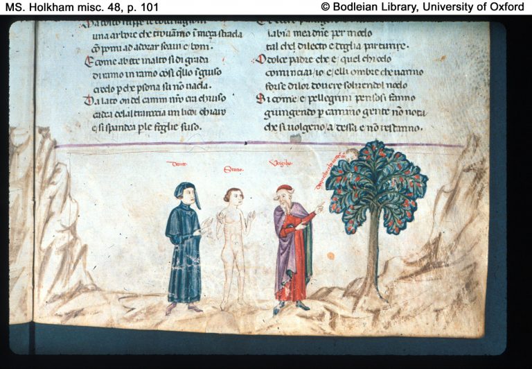 Purgatorio Canto XXII medievale