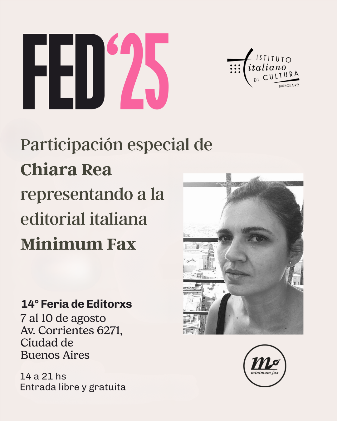 Chiara Rea en la FED