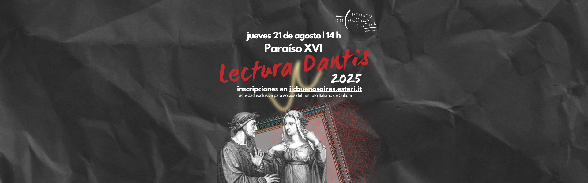 Lectura Dantis Paraíso XVI FOTONE