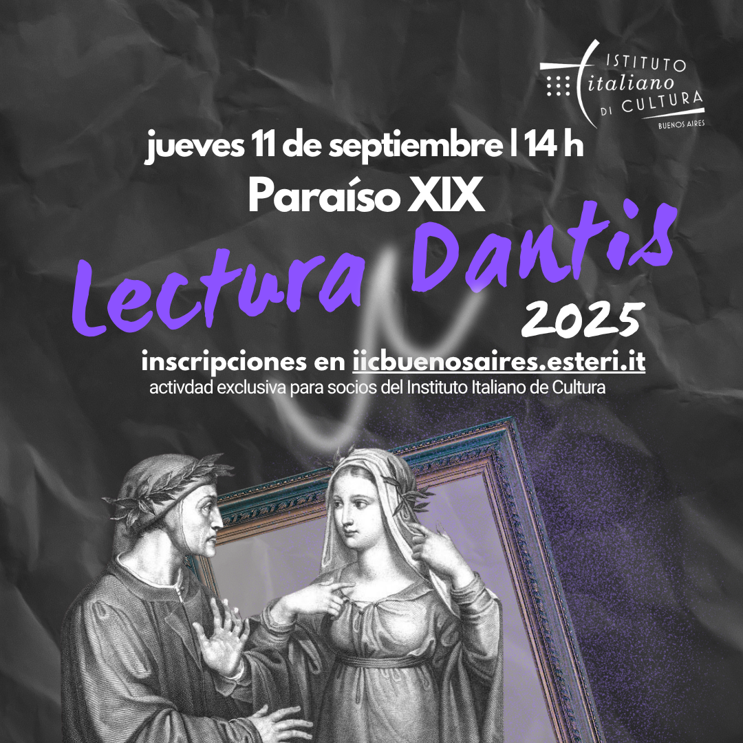 Lectura Dantis Paraíso XIX