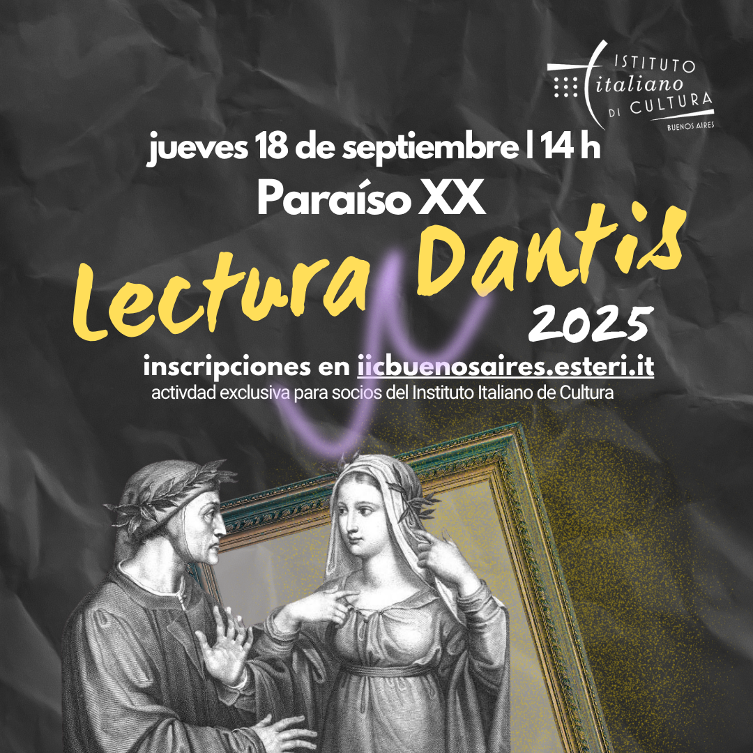 Lectura Dantis Paraíso XX