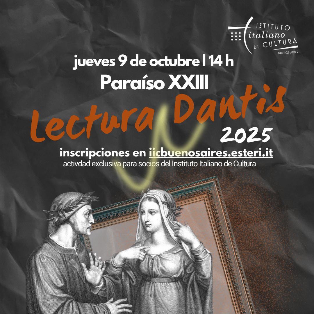 Lectura Dantis Paraíso XXIII