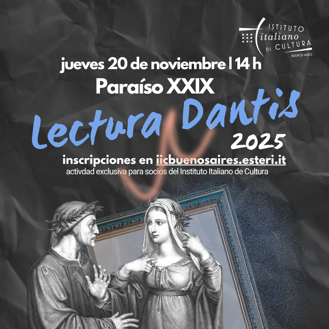 Lectura Dantis Paraíso XXIX