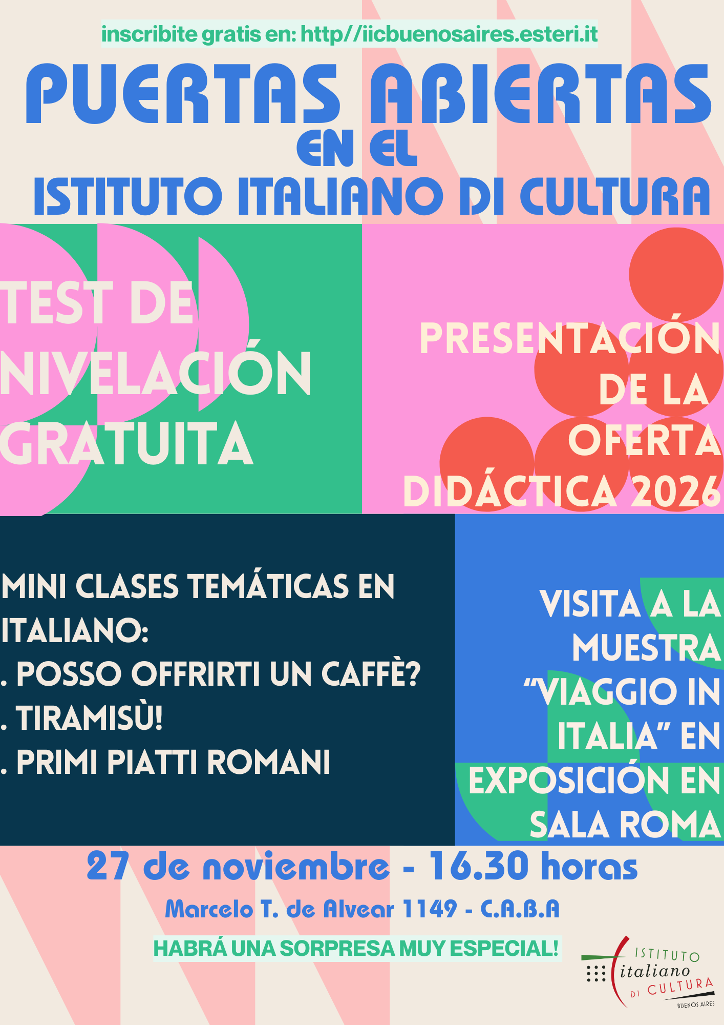 Rosso Verde Rosa Moderno Estetico Festival Arte Volantino (1)