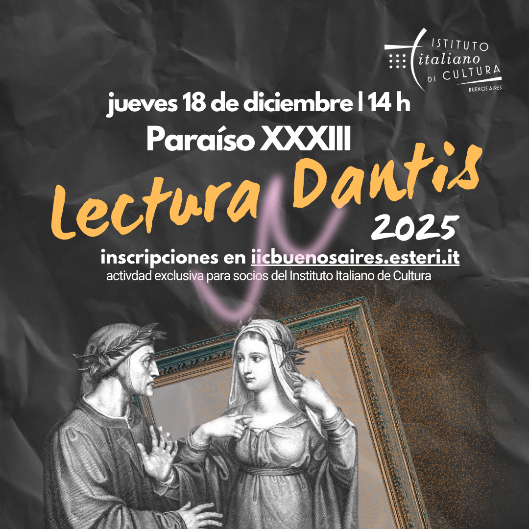 Lectura Dantis Paraíso XXXIII