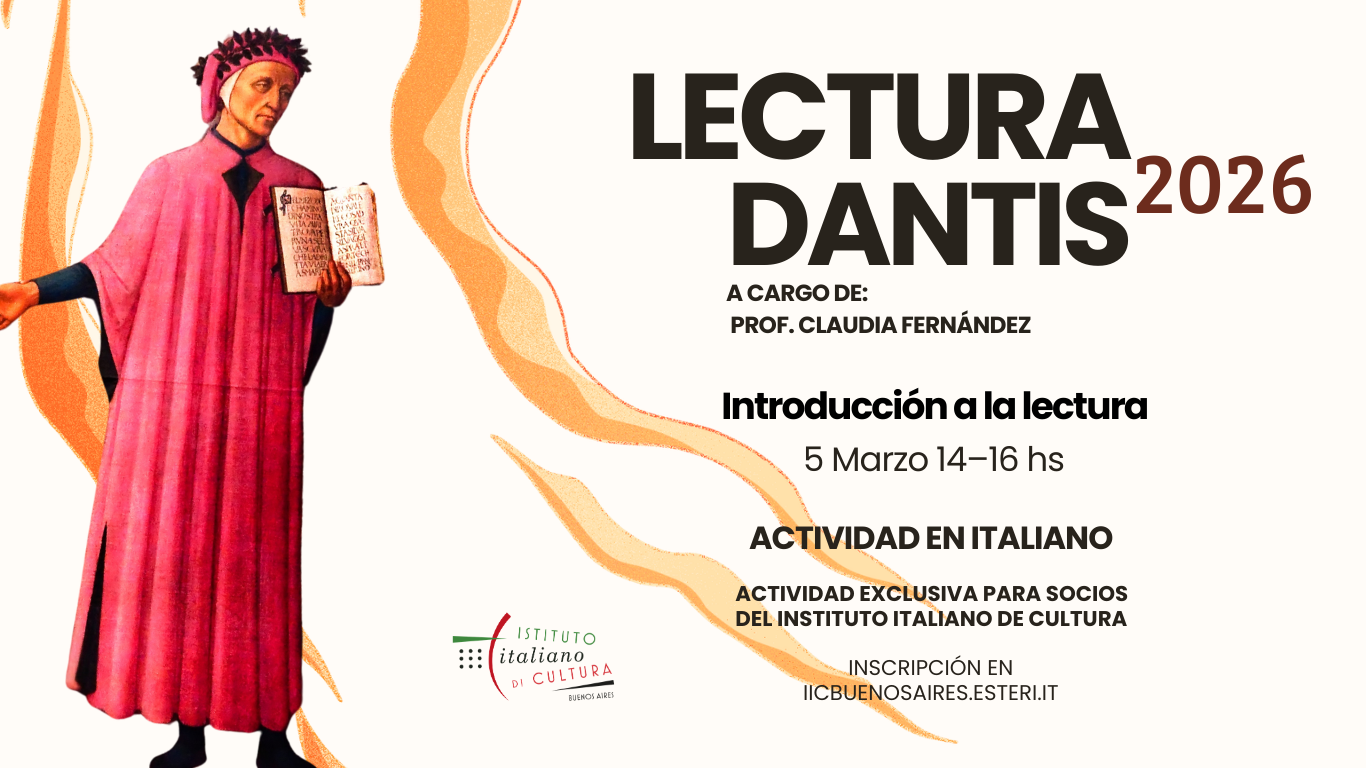 Flyer Lectura Dantis primo incontro