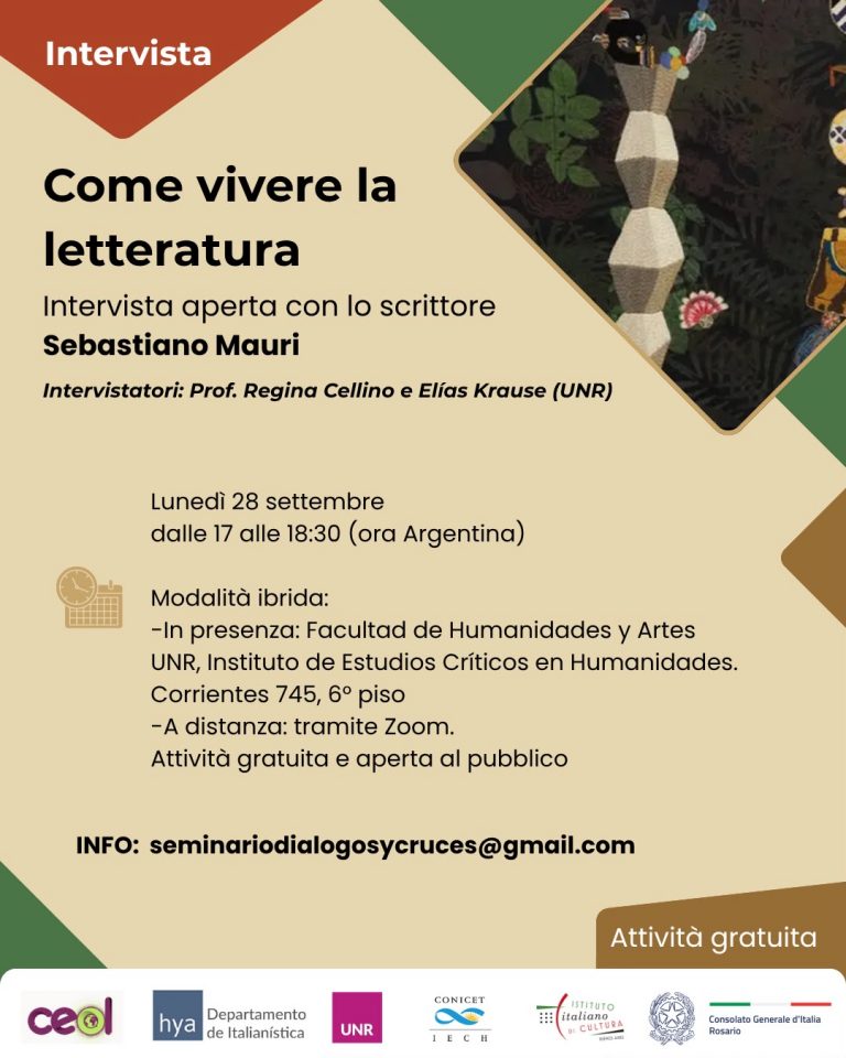 Flyer entrevista Mauri