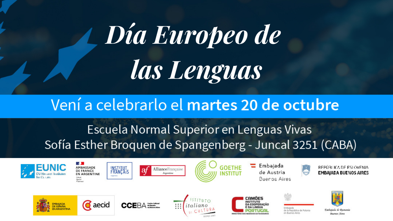 Flyer Día Europeo de las Lenguas (sitio)